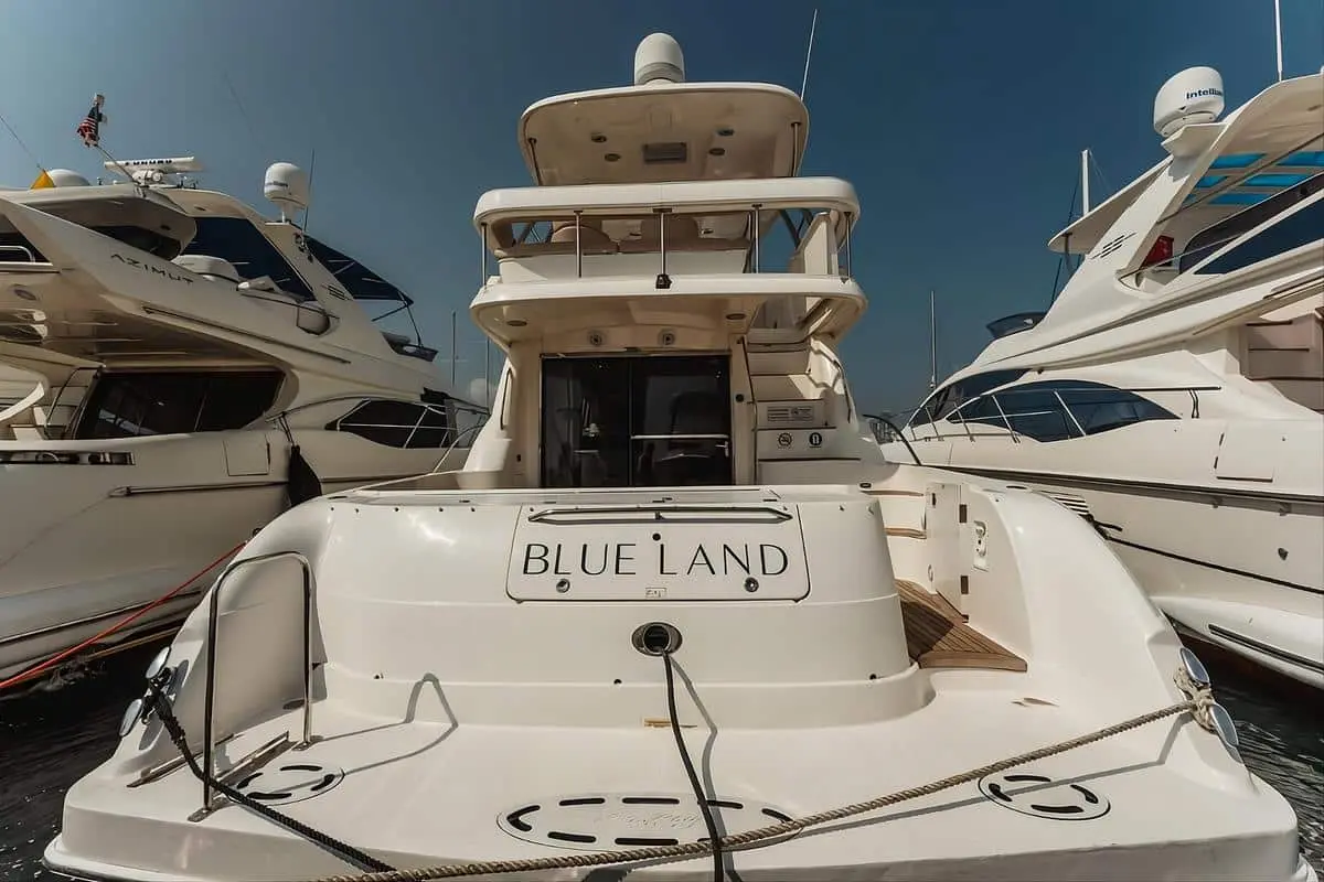 Blue Land Sea Ray