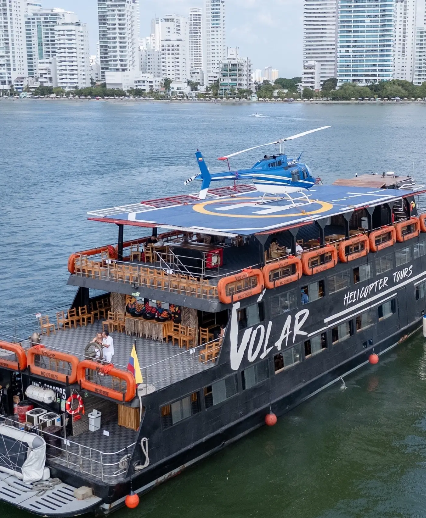 tour helicoptero en cartagena